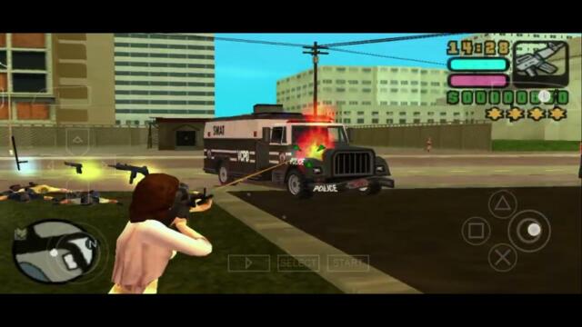 GTA Vice City Stories multiplayer gameplay PSP || GTA VCS CHEAT DEVICE