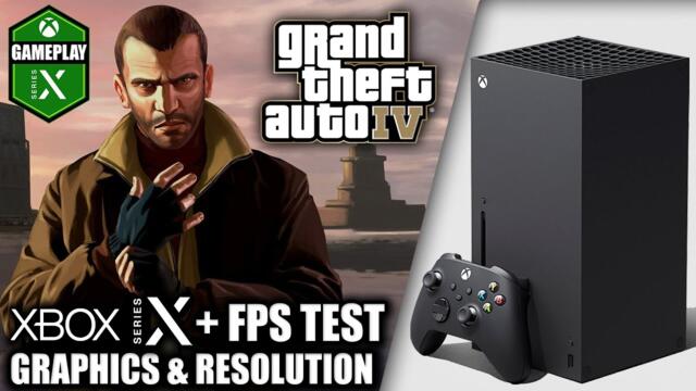 GTA IV/4 - Xbox Series X Gameplay + FPS Test