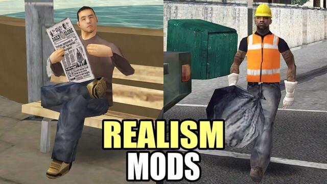 Amazing REALISM Mods and Realistic Features for GTA San Andreas