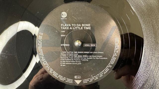 Flava To Da Bone – Take A Little Time (Dance Remix) - EastWest – 1340 (1995)