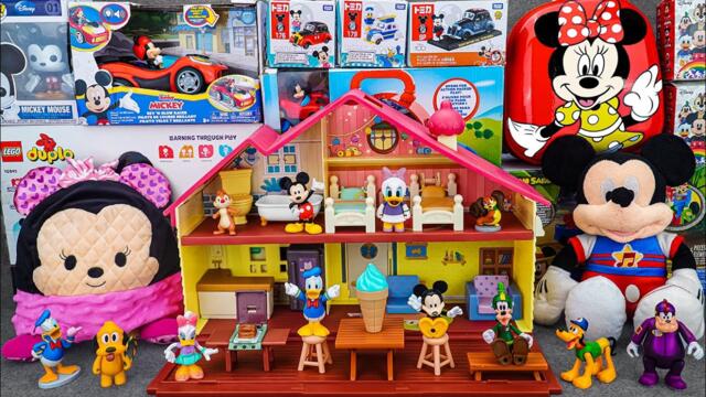 Satisfying with Unboxing Minnie Mouse Jumbo Fun House Playset| Review Toys ASMR