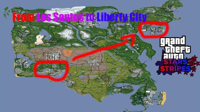 From Los Santos to Liberty City in the Biggest Mod in GTA SA History | Grand Theft Auto: USA Mod