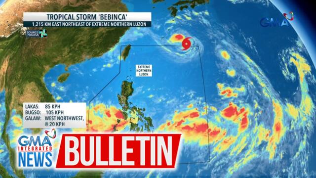 Bagyong Ferdie, nasa labas na ng PAR | GMA Integrated News Bulletin