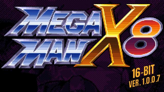 Megaman X8 Demake - Full Playthrough All Upgrades No Commentary