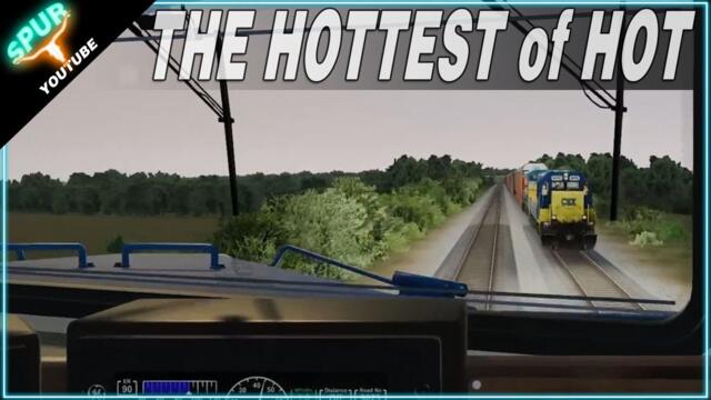 The HOTTEST Intermodal Train Pt. 1 - Run 8 Train Simulator Gameplay