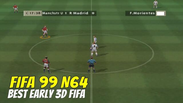 The best FIFA of the early 3D era: FIFA 99 N64 (Nintendo 64) Gameplay HD with Project 64!