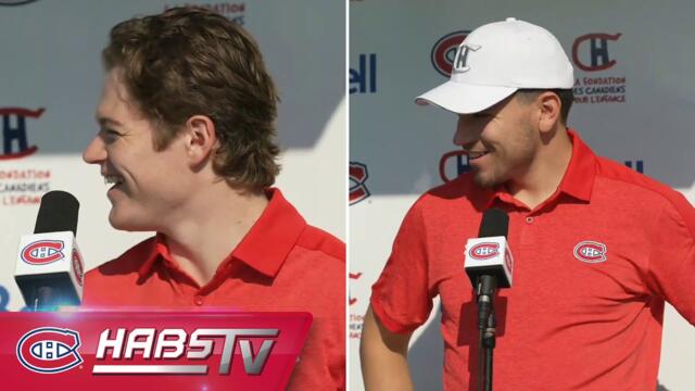 Canadiens address the media at annual golf tournament | PODIUM B