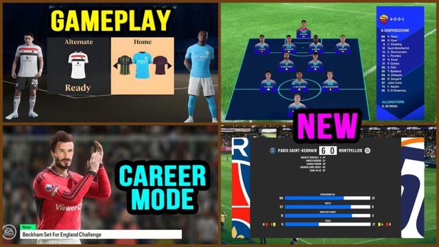 EA FC 25 - NEW Gameplay Leaks, Menu, Graphics & EA FC 24 Career Mode ✅