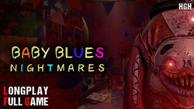 Baby Blues Nightmares - Toddler Horror Game | Full Game | Walkthrough Gameplay No Commentary