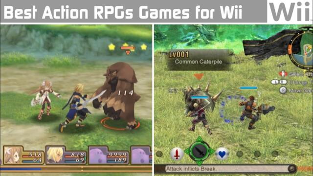 Top 12 Best Action RPG Games for Wii