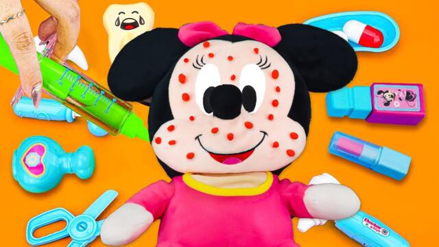 78 Minutes Satisfying with Unboxing Cute Pink Disney Minnie Mouse Makeup Toys | Review Toys ASMR