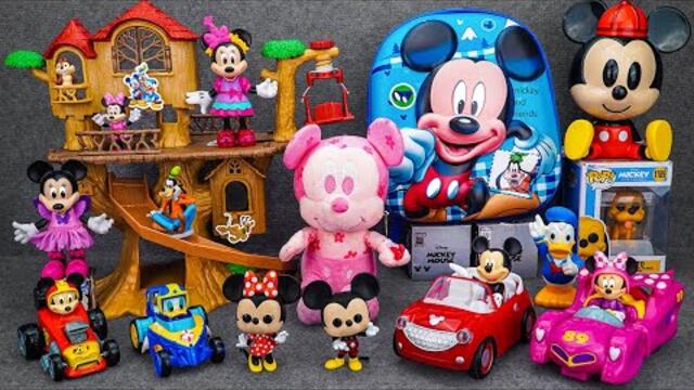 Satisfying with Unboxing Cute Disney Minnie Mouse Clubhouse, Tree House Playset | Review Toys ASMR