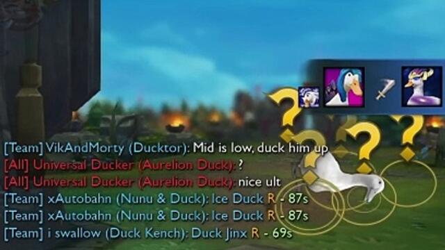 LEAGUE OF DUCKS  Meme Edit league of legend