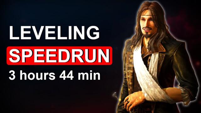 Leveling Speedrun Full Run Under 4 Hours with Bow/Staff in Throne and Liberty | Most Optimized Route