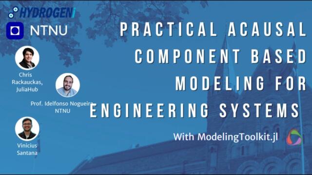 Practical Acausal Component-Based Modeling for Engineering Systems with ModelingToolkit.jl in Julia