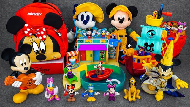 Satisfying with Unboxing Disney Junior Mickey Mouse Adventure Pirate Ship Playset | Review Toys ASMR