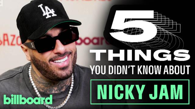 Nicky Jam Shares Five Fun Facts You Didn’t Know | Billboard