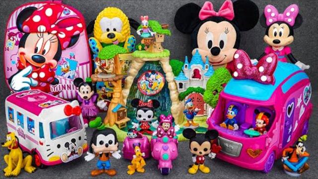 Satisfying with Unboxing Disney Minnie Waterfall Tree Park Playset | Review Toys ASMR