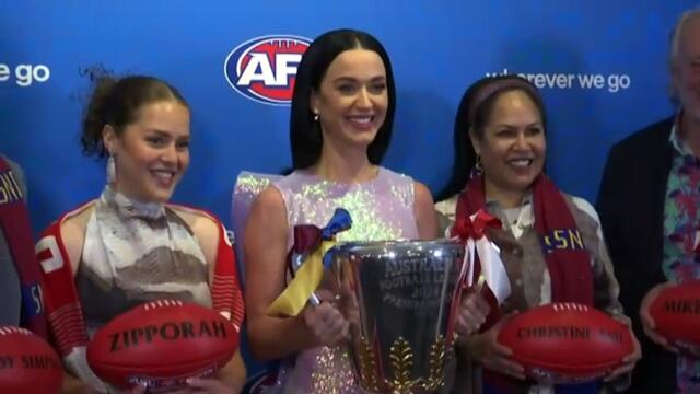 Popstar Katy Perry promises a larger-than-life pre-game performance ahead of AFL grand final