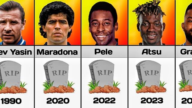 The Greatest Footballers but Died 1982 - 2024