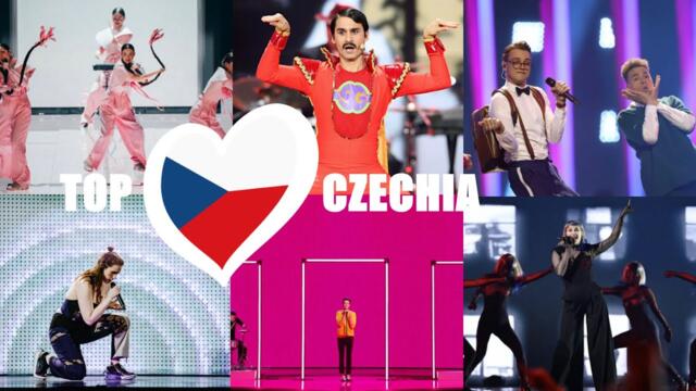 Worst to best result — 🇨🇿 Czechia in the Eurovision Song Contest (2007–2024)