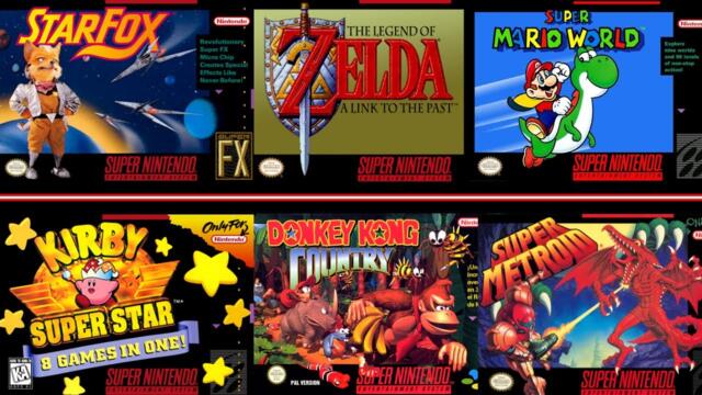 Top 100 SNES Games of All Time