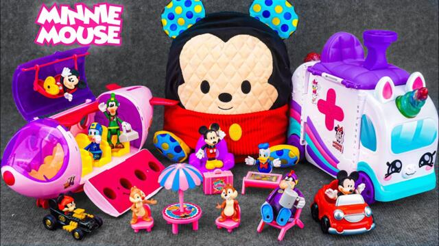 Satisfying with Unboxing Disney Junior Minnie Mouse Airplane Playset | Review Toys ASMR