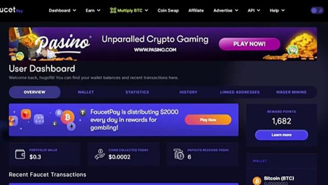 EARN FREE TRX MINING FAUCETPAY Instant Payouts - with or without Investment btc cryptocurrency