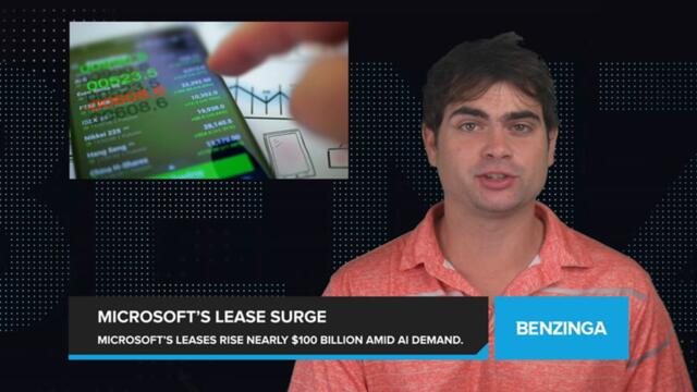 Microsoft's Finance Leases Skyrocket by Nearly $100 Billion as Demand for AI Workloads Surge