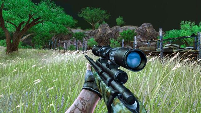 Far Cry 2 New Dunia Mod - Aggressive Stealth Kills - Nighttime Gameplay