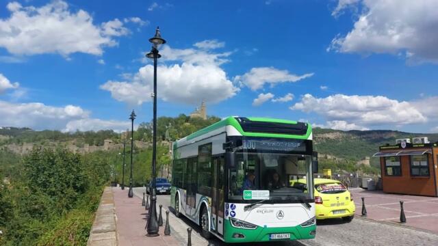 Електроавтобуси във Велико Търново