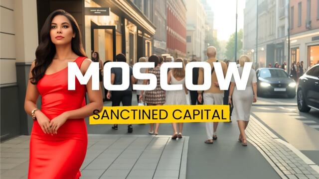 🇷🇺 MOSCOW, RUSSIA: MOST SANCTIONED CAPITAL IN THE WORLD!