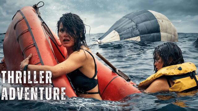 To survive in the open ocean became their main task / Adventure Thriller Movie in English