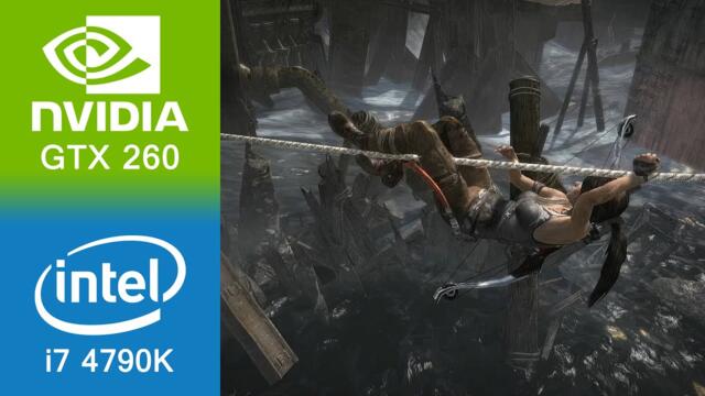 Tomb Raider Gameplay GeForce GTX 260