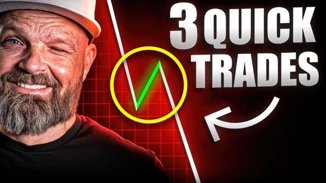 3 Altcoin Trades I'm Taking! (24 Hours)