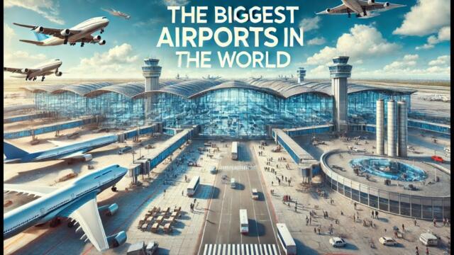 Top 10 Biggest Airports in the World 2024 ✈️