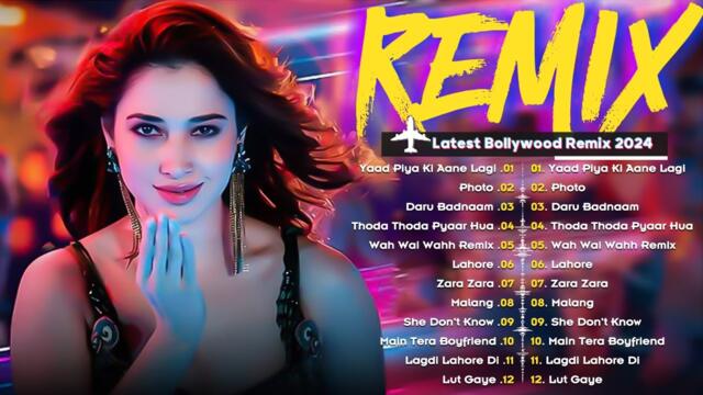 Bollywood Hindi Dj Song Remix 2024 | Nonstop party mashup dance DJ songs | Best DJ LOVE MiX_Tamanna👌