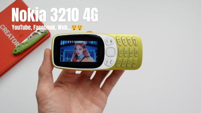 Nokia 3210 4G Unboxing: YouTube, Facebook, and Web Browsing on a Brick Phone! 😲😲 | UNBOX LKCN