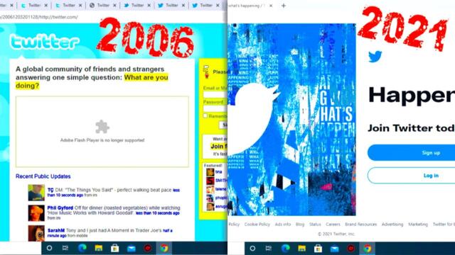 Evolution Of Twitter 2006-2021