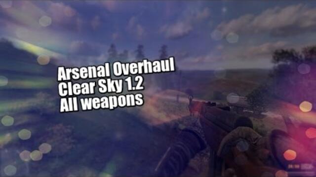 Arsenal Overhaul - Clear Sky 1.2 - All weapons showcase