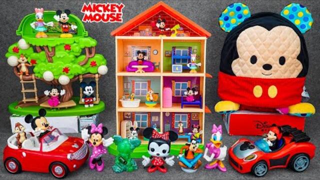 Satisfying with Unboxing Disney Junior Mickey Mouse Deluxe Vehicle Playset | Review Toys ASMR