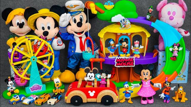 Satisfying with Unboxing Mickey Mouse Fun Wheel Deluxe Clubhouse | Review Toys ASMR