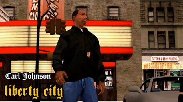 The Beginning CJ in Liberty City - Before main GTA San Andreas