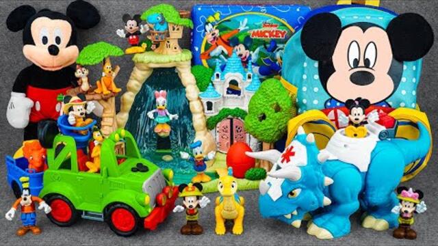 Satisfying with Unboxing Disney Mickey Mouse Camping Trips Playset | Review Toys ASMR