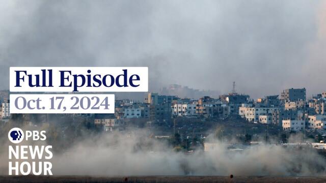 PBS News Hour live episode, Oct. 17, 2024