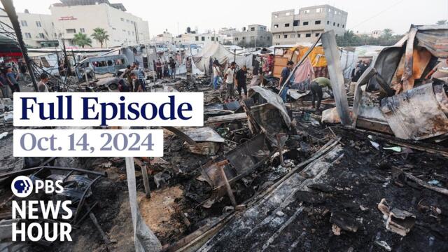 PBS News Hour live episode, Oct. 14, 2024