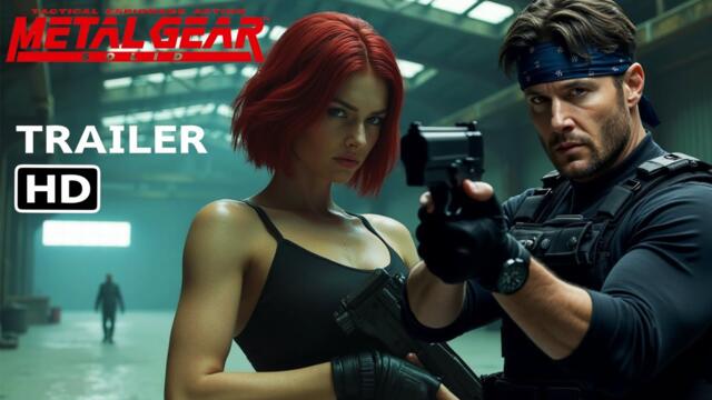 Metal Gear Solid Ai trailer - Live action concept - Jensen Ackles, Samara Weaving