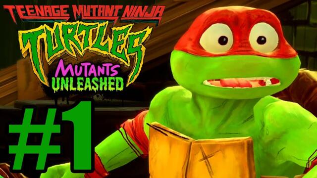 Teenage Mutant Ninja Turtles: Mutants Unleashed Gameplay Walkthrough Part 1