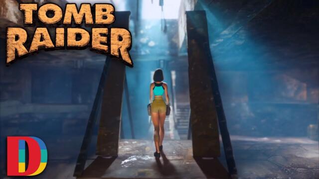 Tomb Raider 1 Gameplay | Reimagined By AI | Realism Filters | First Level | PS1