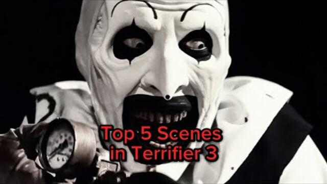 Top 5 Most BRUTAL Scenes in Terrifier 3!